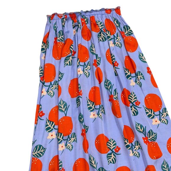 Anthropologie Corey Lynn Calter Naranjas A-Line Midi Skirt - Picture 4 of 7